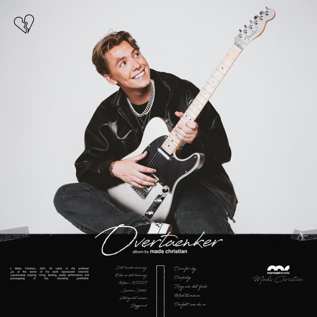 Album cover art for Overtænker