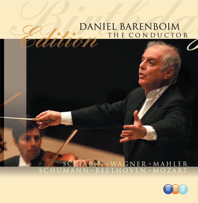 Album cover art for Daniel Barenboim - The Conductor [65th Birthday Box]