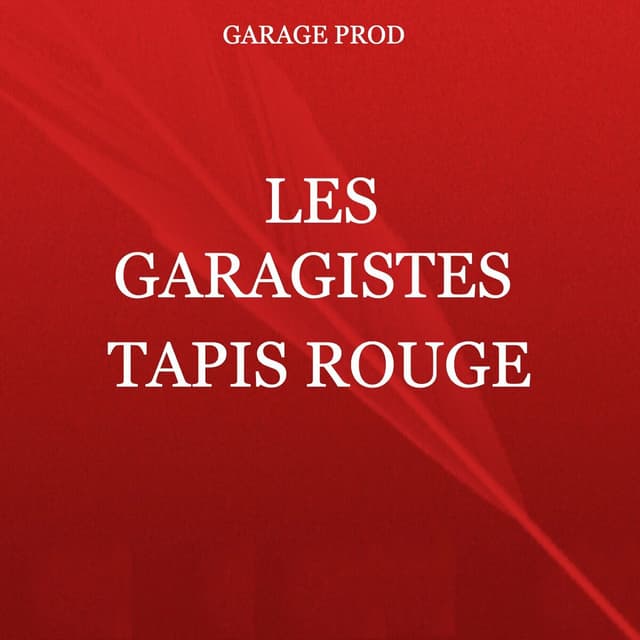 Album cover art for Tapis rouge