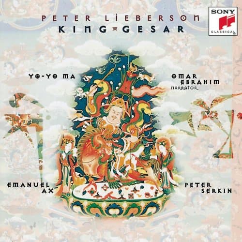 Album cover art for Lieberson: King Gesar