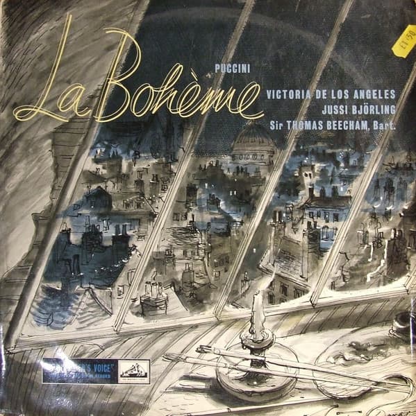 Album cover art for Puccini: La Bohème
