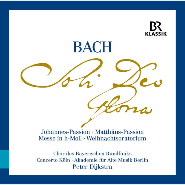Album cover art for Bach: Soli Deo Gloria