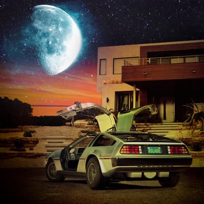 Album cover art for DeLorean [Explicit]