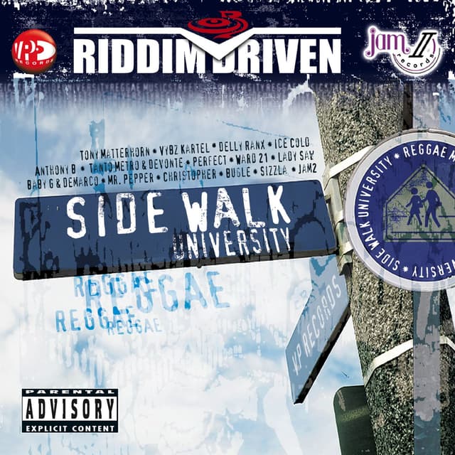 Album cover art for Riddim Driven: Sidewalk University