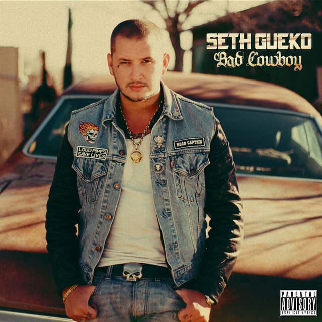 Album cover art for Bad Cowboy