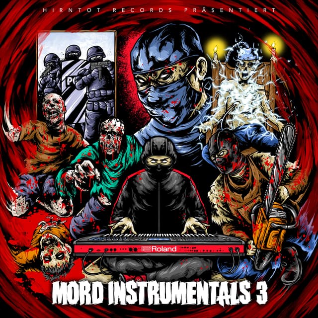 Album cover art for Mord Instrumentals 3