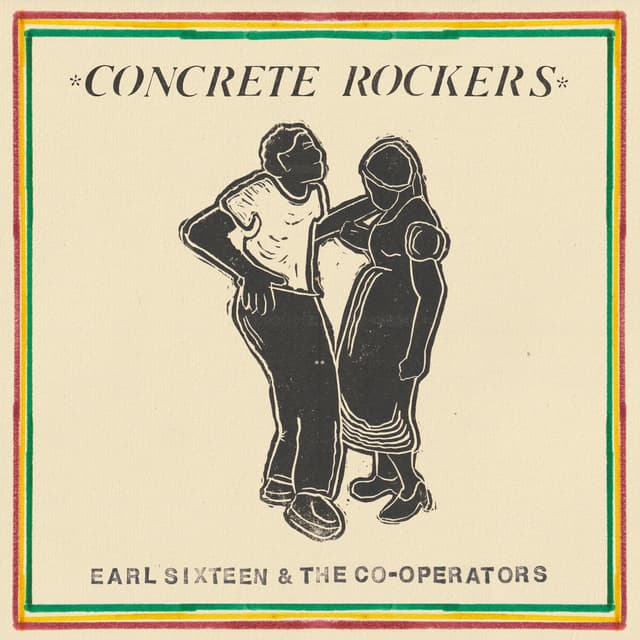 Album cover art for Concrete Rockers LP