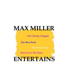 Album cover art for Max Miller Entertains