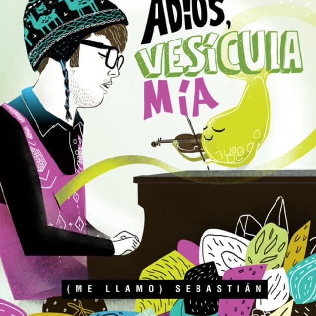 Album cover art for Adiós, vesícula mía