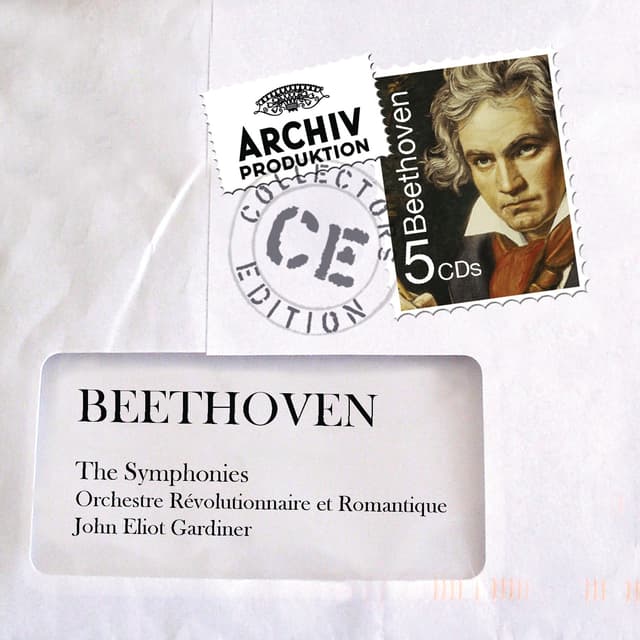 Album cover art for Beethoven: The 9 Symphonies