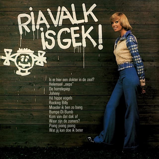 Album cover art for Ria Valk Is Gek!
