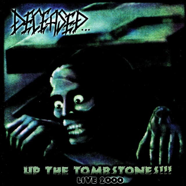 Album cover art for Up The Tombstones!!! Live 2000