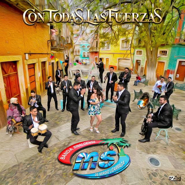 Album cover art for Con Todas las Fuerzas
