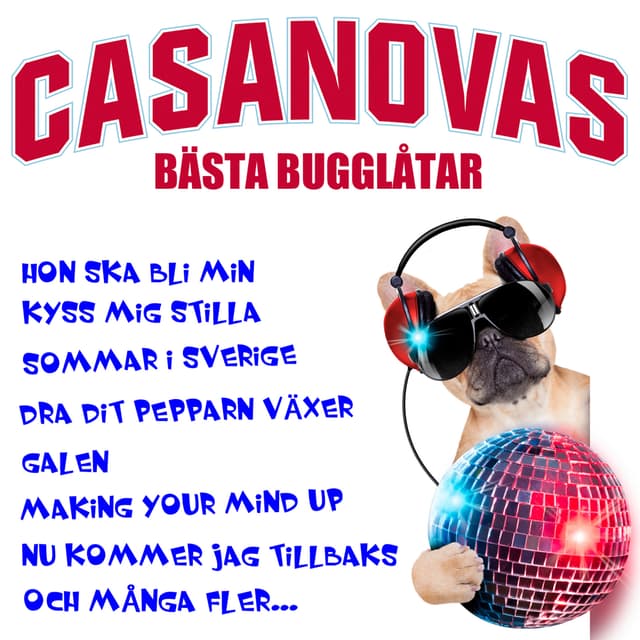 Album cover art for Bästa Bugglåtar