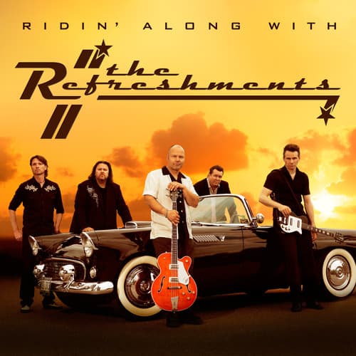 Album cover art for Ridin' Along with the Refreshments