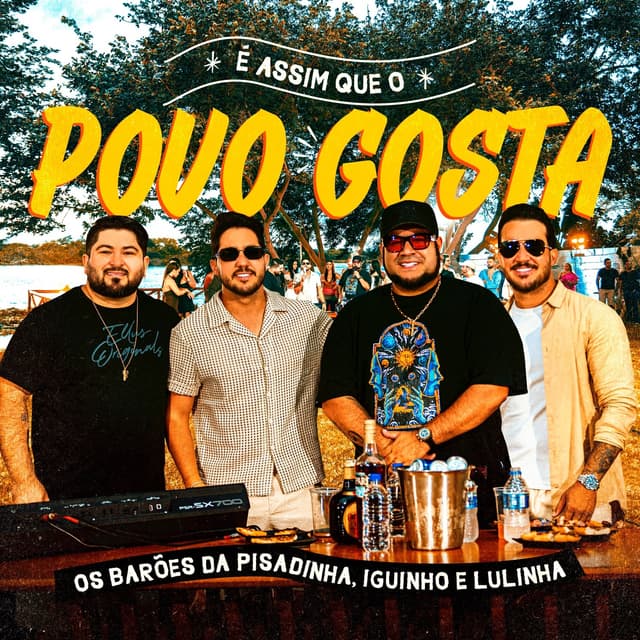 Album cover art for É Assim que o Povo Gosta Vol. 01