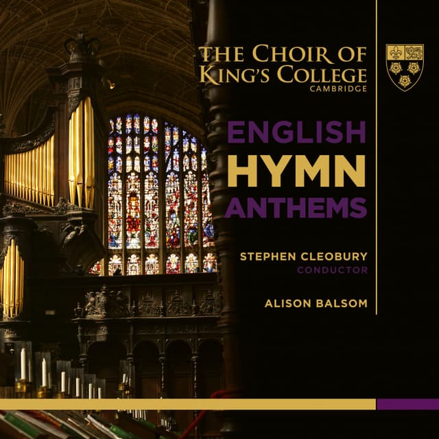 Album cover art for English Hymn Anthems