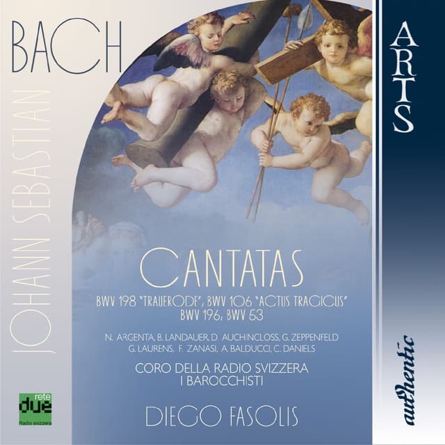 Album cover art for Bach : Cantatas