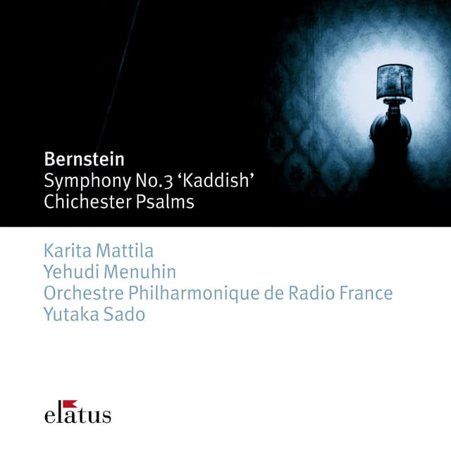Album cover art for Kaddish & Chichester Psalms