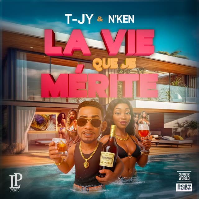 Album cover art for La vie que je mérite