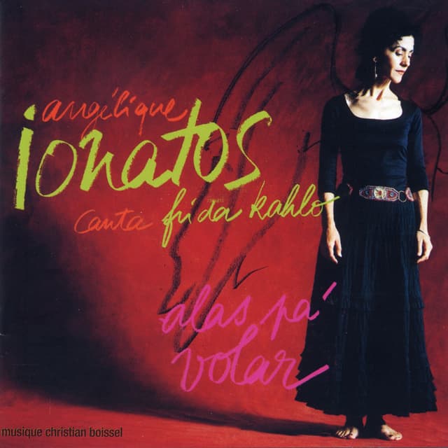 Album cover art for Angélique Ionatos Canta Frida Kahlo - Alas Pa' Volar