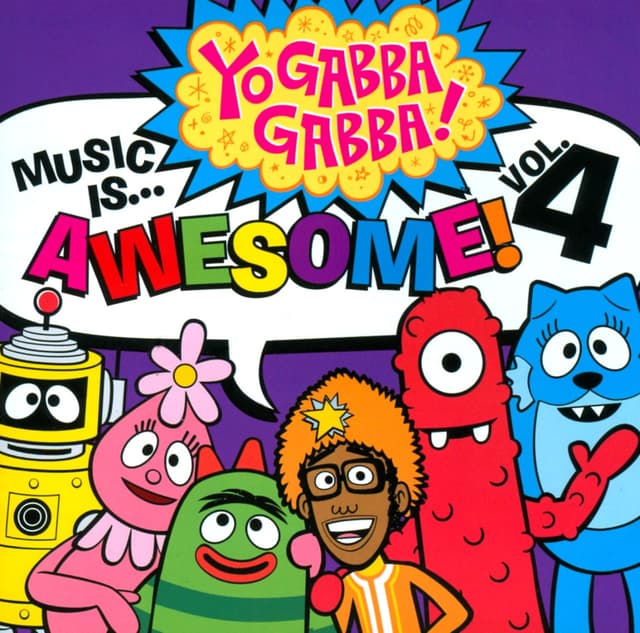 Album cover art for Music Is… Awesome!, Volume 4