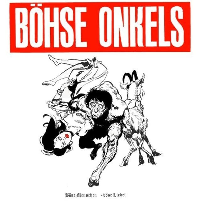 Album cover art for Böse Menschen - Böse Lieder