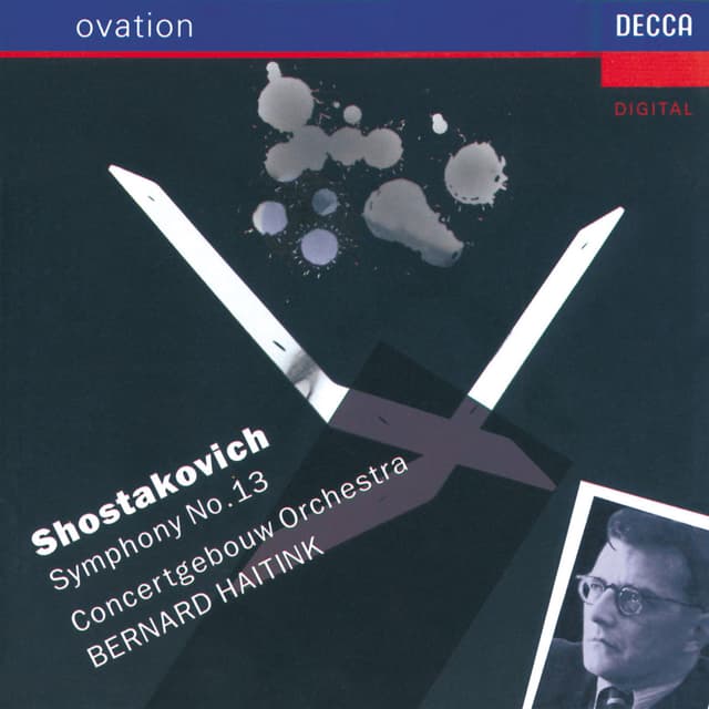 Album cover art for Shostakovich: Symphony No. 13
