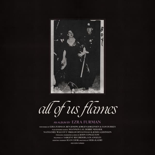Album cover art for All of Us Flames