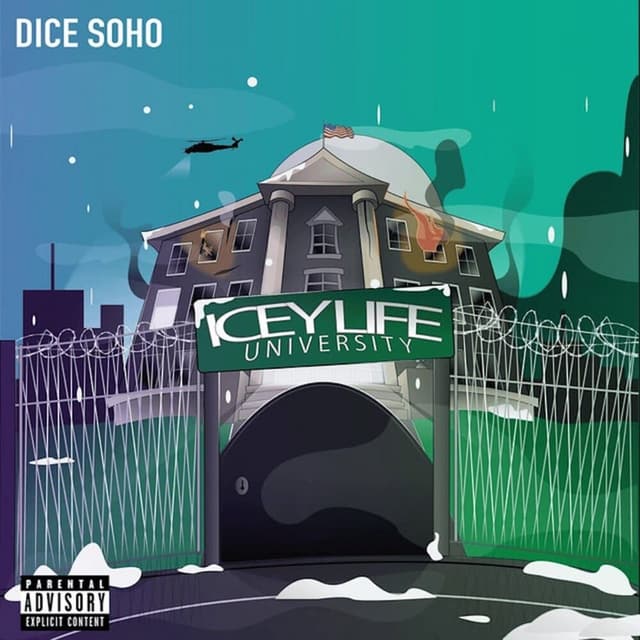 Album cover art for Icey Life University