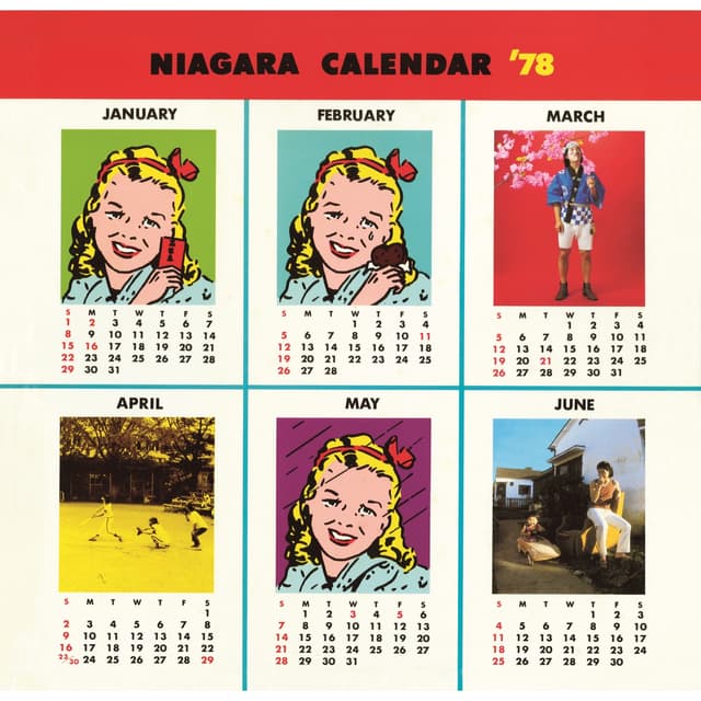 Album cover art for NIAGARA CALENDAR '78