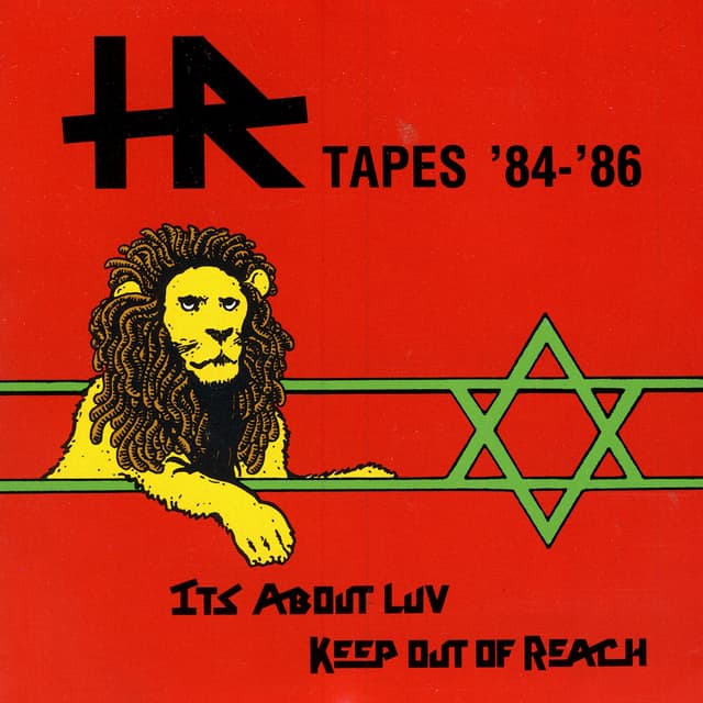 Album cover art for H.R. Tapes '84-'86 - It's About Luv / Keep Out of Reach