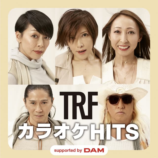 Album cover art for TRF カラオケ HITS supported by DAM