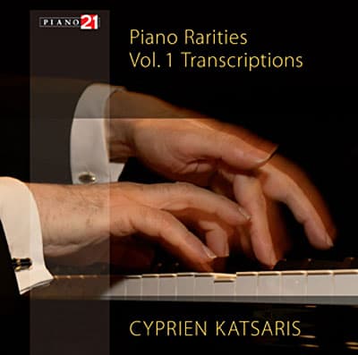 Album cover art for Piano Rarities Vol. 1 Transcriptions