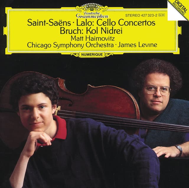 Album cover art for Saint-Saëns - Lalo: Cello Concertos - Bruch: Kol Nidrei