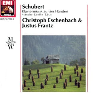 Album cover art for Klaviermusik Zu Vier Handen