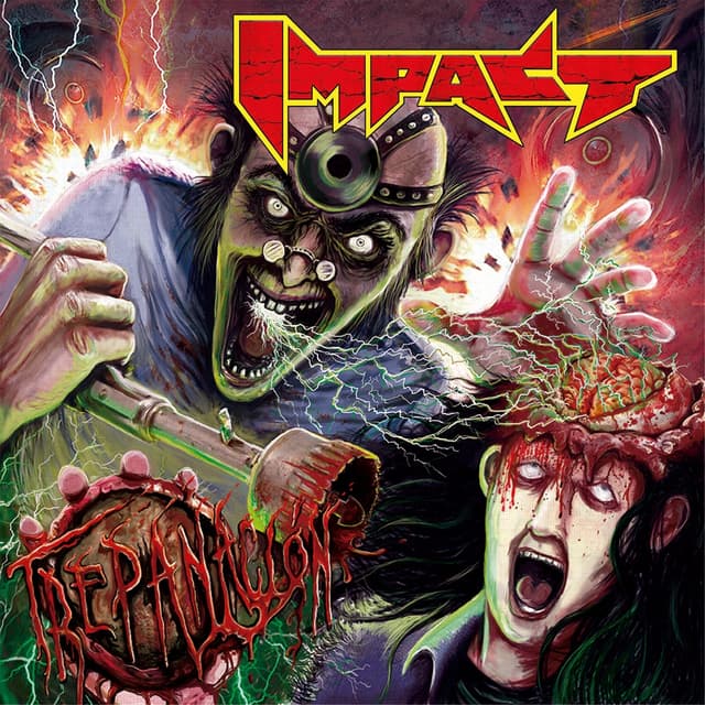 Album cover art for Trepanación