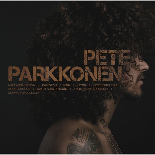 Album cover art for Pete Parkkonen