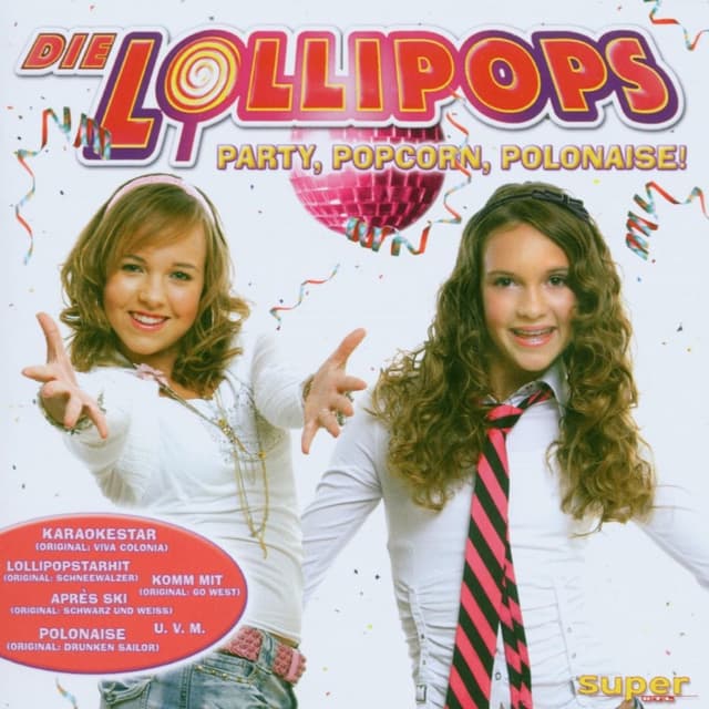 Album cover art for Party, Popcorn, Polonaise