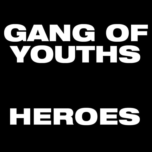 Album cover art for Heroes