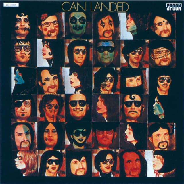 Album cover art for Landed