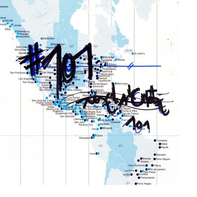 Album cover art for 101 Standards