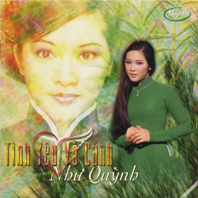 Album cover art for Tình yêu vỗ cánh