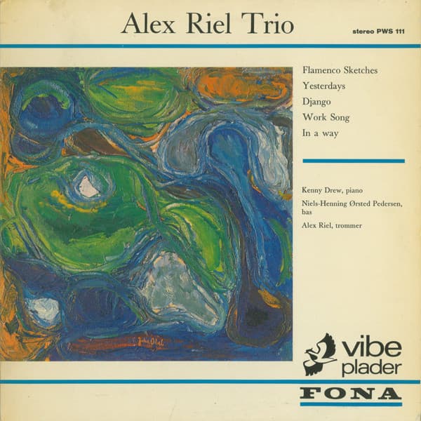 Album cover art for Alex Riel Trio