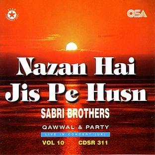 Album cover art for Nazan Hai Jis Pe Husn