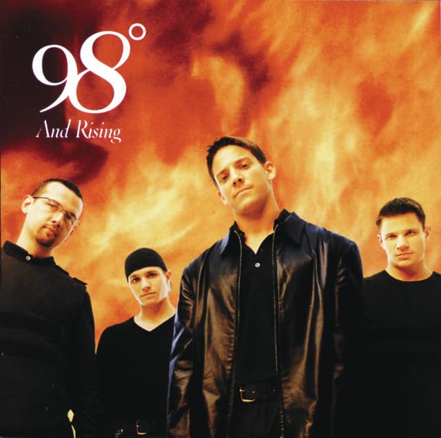 Album cover art for 98º and Rising