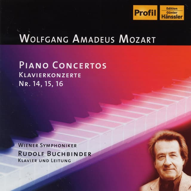 Album cover art for Mozart: Piano Concerto Nos 14-16