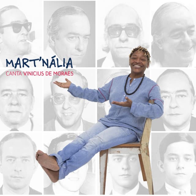 Album cover art for Mart'nália Canta Vinicius de Moraes