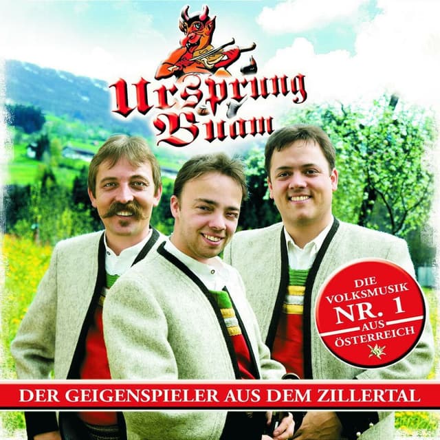 Album cover art for Der Geigenspieler Aus Dem Zillertal