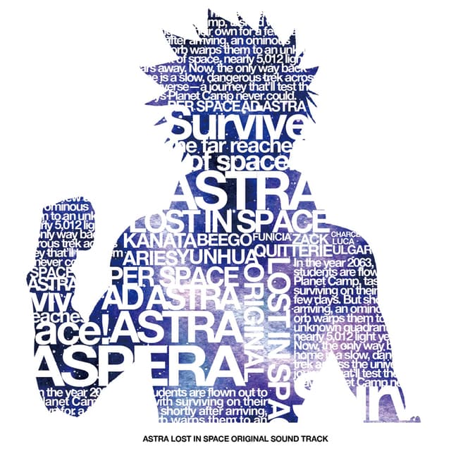 Album cover art for ASTRA LOST IN SPACE ORIGINAL SOUND TRACK